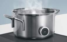 en achter voor het warmhouden van het gerecht. De kookzones worden automatisch geactiveerd zodra er een pan op wordt geplaatst.