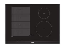 NIEUW 1999,- Algemene informatie: 4 Elektronisch geregelde inductiekookzones - Linksvoor: Ø 180 mm / 1.8 kw (met powerboost 3.1 kw) - Linksachter: Ø 180 mm, 280 mm / 1.8 kw, 2 kw (met powerboost 3.