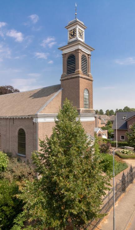 KENMERKEN Eigenaar pand - De Gereformeerde Kerk Vrijgemaakt te Rozenburg Soort object - Kerkgebouw met bij ruimten op ruim perceel Huidige bestemming -