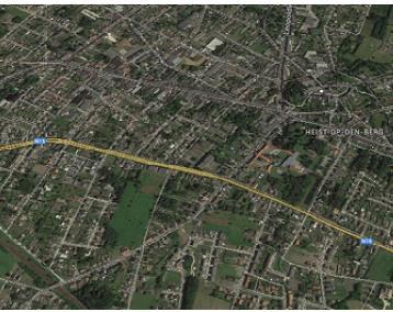 RUP DE BOS Screening plan-mer-plicht verzoek tot raadpleging Ook vanaf de Bossestraat is het centrale binnengebied nog ontsluitbaar, vanaf een vrij ruime onbebouwde kavelstructuur.