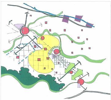 RUP DE BOS Screening plan-mer-plicht verzoek tot raadpleging stedelijke functies worden ondergebracht. De dichtheid van het stedelijk gebied dient te worden opgedreven.