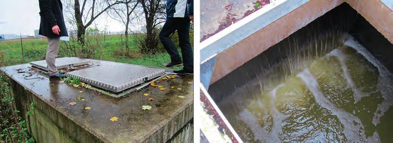 Trekkersveld II geen aanvoer van Trekkersveld III tijdens project Ontvangstput Bij de ontvangstput (nog net op het rwzi-terrein, zie figuur 2.