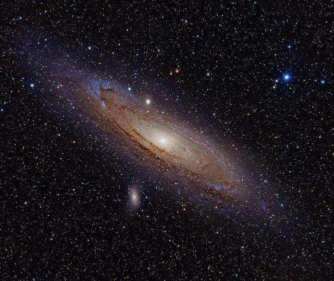 M31 NGC206 Globulars Stofbanden