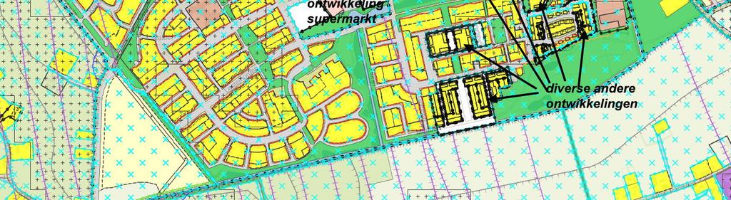 1 Uitsnede ruimtelijkeplannen.nl Het bestemmingsplan voorziet in de realisatie van maximaal 145 woningen en valt volledig onder de regeling Niet in betekenende mate (zie hoofdstuk 2.2).