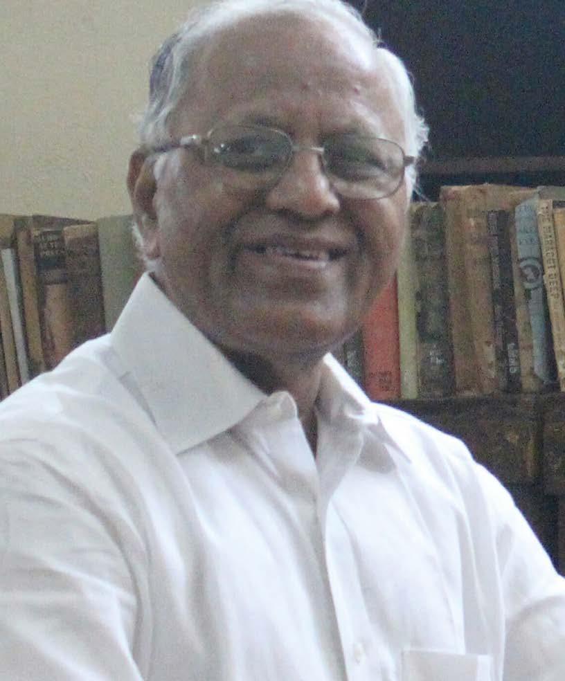 Wijzen zijn zonder gehechtheid C.A. Shinde Prof. C.A. Shinde is landelijk spreker van de Theosophical Society (Adyar) en bibliothecaris van de Adyar Library.