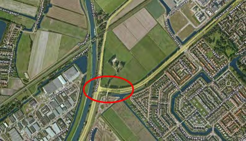 1 Inleiding Provincie Noord-Holland is voornemens om een ongelijkvloerse kruising van de N242 met de Westtangent te realiseren ter hoogte van Heerhugowaard.