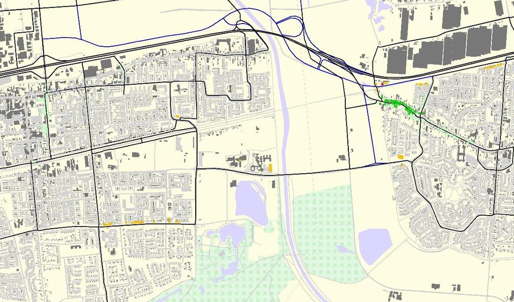 5.7.3 NRD-alternatief fase 1 en 2 en variant Overstortweg In fase 1+2 van het NRD-alternatief is sprake van één bestemming met een significante toename van de concentratie stikstofdioxide ([NO 2 ] >