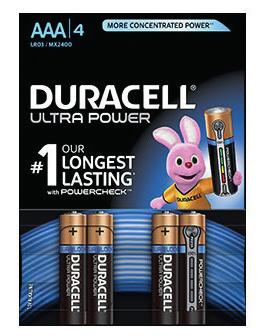 10 st 9,95 8,46 220004 Duracell Blister MN 2400 - PLUS AAA 4 st