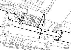 VOORTREIN Subframe voortrein: Uitbouwen - Inbouwen 31A K7J of K7M K4M, en STUURBEKRACHTIGING 108351 116657 a Maak de kabelbundel van de