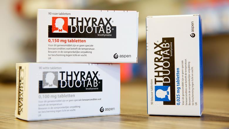 In 2016 ontstond een tekort aan het schildkliermedicijn Thyrax Duotab. De ongeveer 350.000 Nederlanders die Thyrax gebruikten moesten overstappen op een ander geneesmiddel.