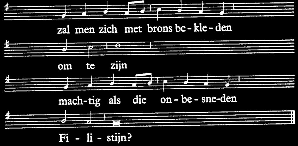 Evangelielezing Lucas 8, 4-8 Acclamatie Overweging Orgelspel 2 Weerloos waagde hij zich op de heuvel waar het dom geweld tegen God en zijn belofte al zijn hoon had opgesteld: maar nadat het was