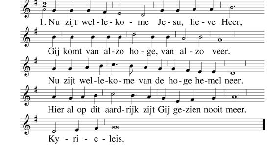 De Paaskaars brandt Voorbereiding Welkom Aanvangslied: Lied 476 (staande) 2 Herders op den velde hoorden een nieuw lied, Dat Jezus was geboren, zij wisten t niet.