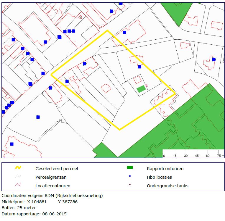 De verkregen informatie uit het omgevingsrapport geeft geen aanleiding tot een vermoeden van een ernstige bodemverontreiniging op de onderzoekslocatie. Het omgevingsrapport is opgenomen in bijlage 6.