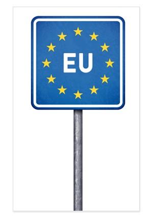 Europa zonder grenzen Schengen Geen politie- of douanecontrole aan de grenzen tussen de meeste EU-landen Strengere controles aan de buitengrenzen