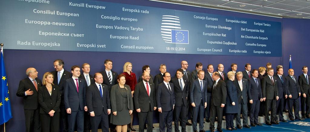 Europese Raad/Europese top Bijeenkomst van de staatshoofden en regeringsleiders van alle