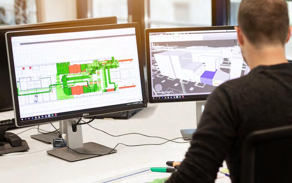 De modellen zijn een oplossing in standaard Revit met toevoeging van extra variabelen als prijsinformatie, geluid, vermogen en worp.