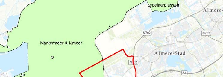 4.2.6 Ecologie In de onderstaande tabel is te zien dat het planalternatief op de criteria fysieke aantasting en verstoring negatief (- -) is beoordeeld ten opzichte van de referentiesituatie.