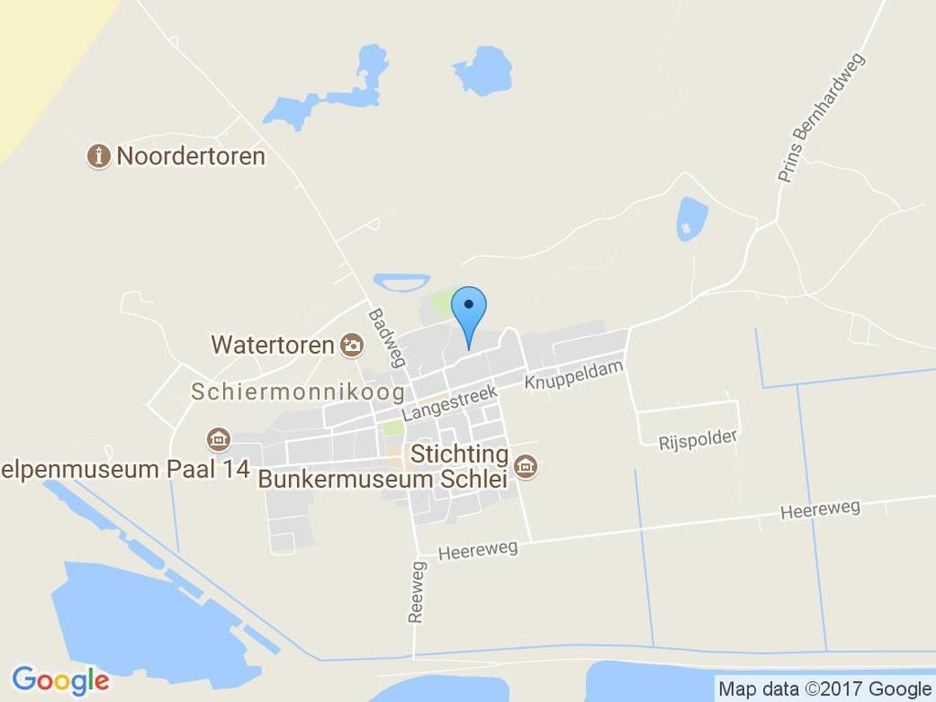 Locatie Noorderstreek 8 9166 NR SCHIERMONNIKOOG Aan de