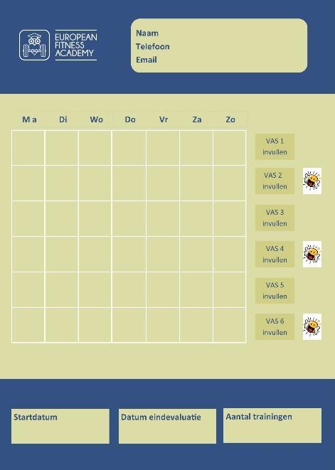 HET 5-WEKEN RUGONDERZOEK CONCREET - Intake - Testen van de pijnvrije belastbaarheid van alle grote spiergroepen - Lenigheid - Zithoogte - Kracht vanaf nul - Testen