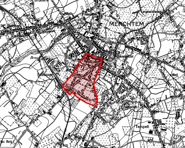 SITUERINGSKAART : Bijzonder plan van aanleg nr.