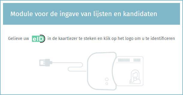 Let op: tijdens deze stap moet uw eid-kaartlezer op uw computer aangesloten zijn.
