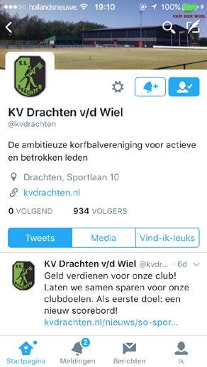 scholte@kvdrachten.nl Nooit meer iets missen van onze club?