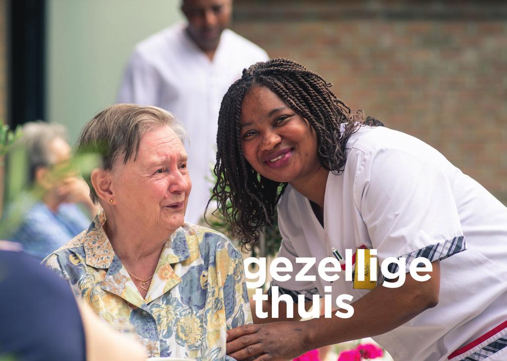 Uw familie en vrienden kunnen er op elk moment van de dag binnenspringen voor een