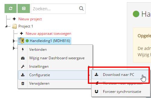 Eenvoudige weergave Geavanceerde weergave Klik met de rechtermuisknop op de naam van Klik op de knop en kies