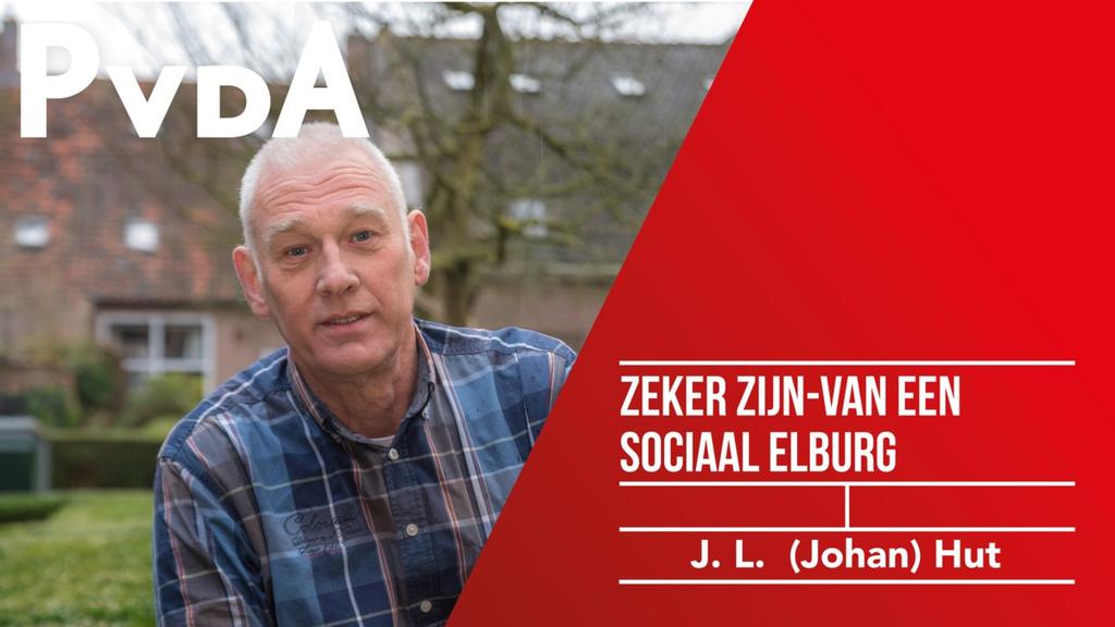 : Johan Hut Johan is samen met zijn vrouw in 1974 op t Harde komen wonen.