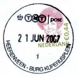 2007: eigen vestiging Postkantoren BV)