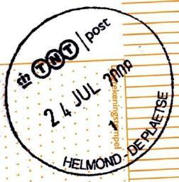 De Plaetse 69 Gevestigd na 2007: Postkantoor (adres in 2016: Primera) HELMOND -
