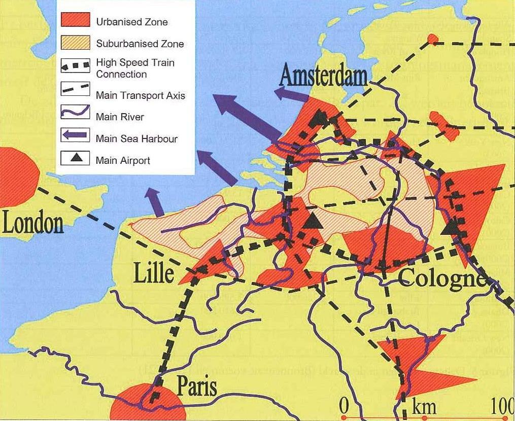 De Noordwest Europese Deltametropool