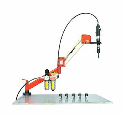 taparmen Set 1 (M3-M12) type 3/12-I, bestaande uit: Tapmachine, 400 omw/min.