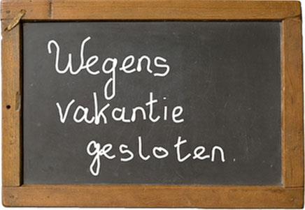 Vakantiesluiting. Het parochiecentrum is tijdens de kermisweek van maandag 25 t/m vrijdag 29 juli gesloten. Wij blijven voor noodgevallen bereikbaar via 06-5199 0105. Volgende nieuwsbrief.