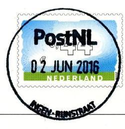 Het stempel werd in januari 2017