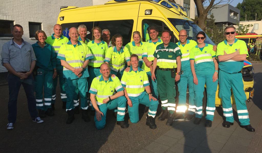 Scholing Om hoogwaardige ambulancezorg te kunnen leveren is het een voorwaarde dat de medewerkers goed geschoold zijn.