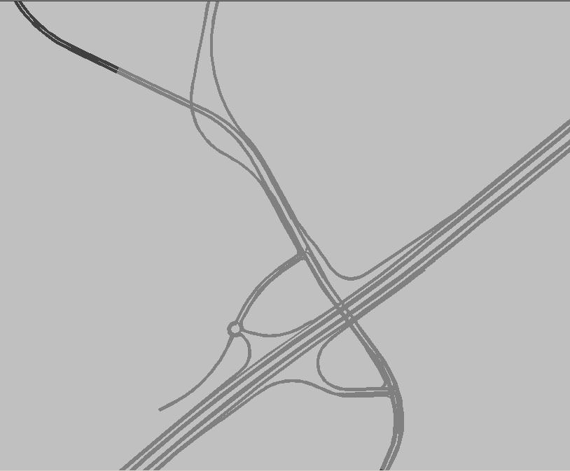 Figuur 4.8: Bypass aansluiting A4 in varianten Churchill Avenue en CA-G RijnlandRoute tussen A44 en A4 De RijnlandRoute trekt veel verkeer. Het minst in de faseringsvariant ZnB-F (41.