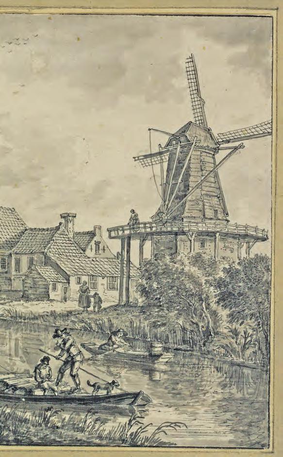 Tijdingen Varen met de trekschuit in Gouda maakten jaarlijks gemiddeld 100.000 passagiers gebruik van deze verbinding, met een maximum van bijna 150.000 in het topjaar 1677.