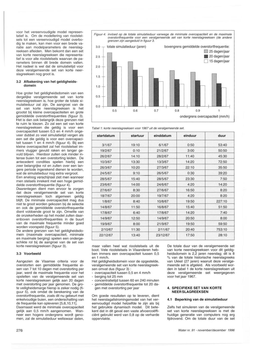 voor het vereenvoudigde model representatief is.