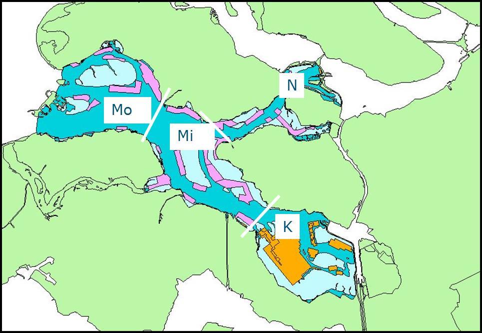 3 Methoden 3.1 Gebieden In het onderzoek naar draagkracht voor schelpdieren in relatie tot opschaling MZIs in de Waddenzee en Oosterschelde zijn de gebieden beschouwd waar MZIs aanwezig zijn.