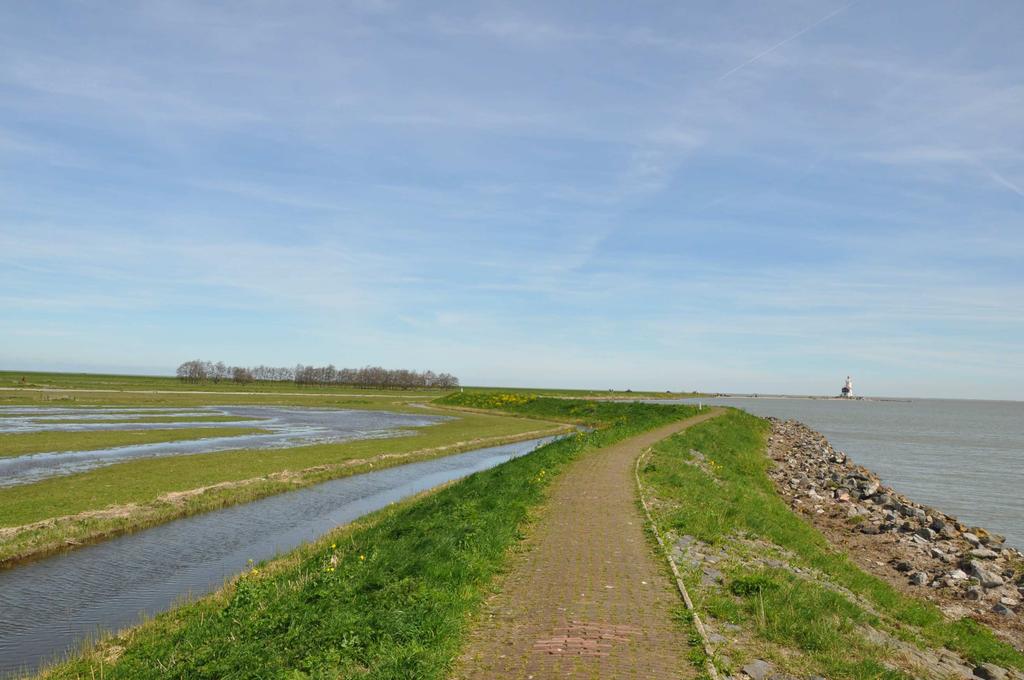 De kade is historisch geografisch waardevol en maakt deel uit van