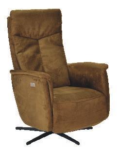 echte eyecatcher In leder vanaf 2240,- Relaxfauteuil Susanne Leverbaar in