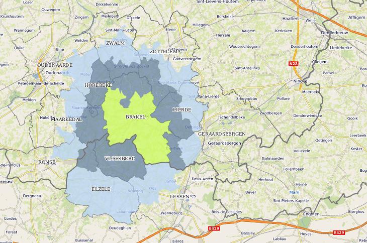 Vanuit welke gemeenten worden er In En Om De Woning (UG) gekocht in je gemeente?