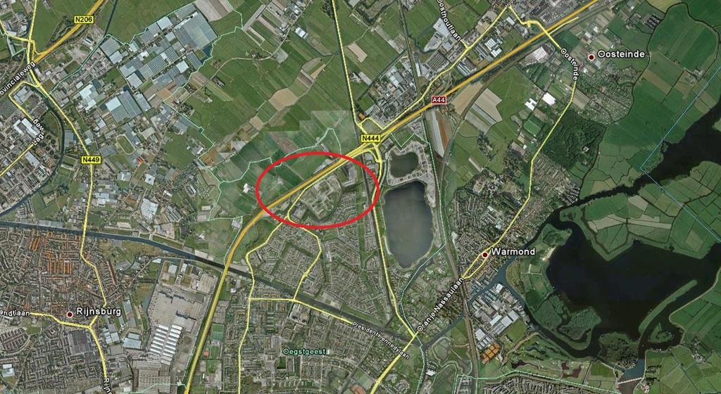 1. Inleiding 1 1.1. Situering plangebied Aan de noordkant van de gemeente Oegstgeest ligt een bedrijventerrein, genaamd Haarlemmerstraatweg, waarop vroeger het Marine Elektronisch Optisch Bedrijf (MEOB) was gevestigd.