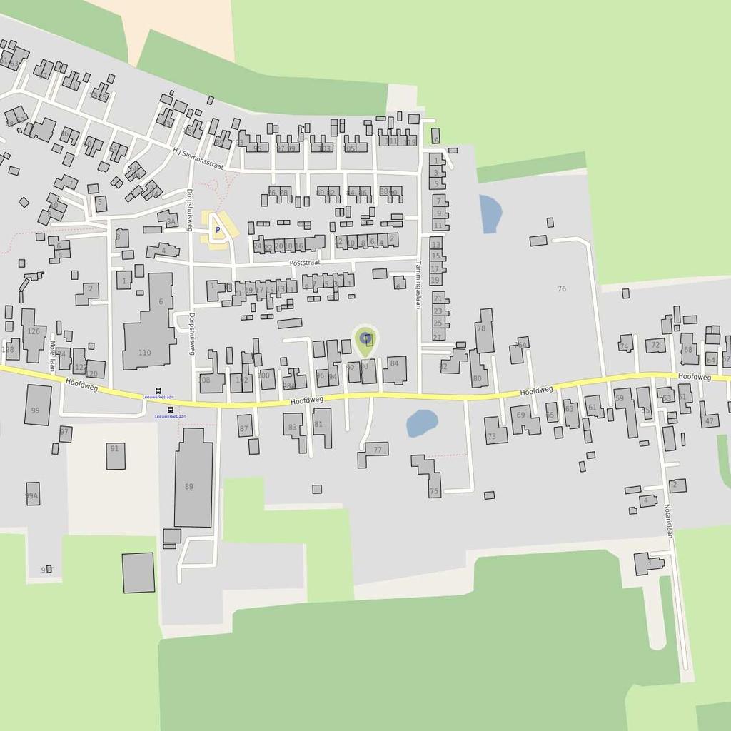 Bestemmingsrapport OpenStreetMap-auteurs Kenmerk Hoofdweg 90, 9684CK Finsterwolde / dossier