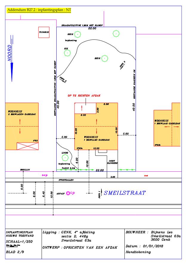 Bron: Stad Genk, 2018 Aanvraag omgevingsvergunning stedenbouwkundige