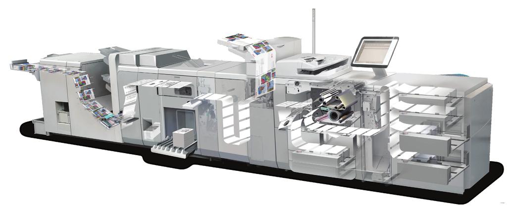 EEN VOLGENDE STAP IN PRODUCTIVITEIT De innovatieve technologieën van de varioprint 140-serie zorgen voor werkelijk digitaal printen, energie-efficiëntie en een geïntegreerde workflow waarmee u de