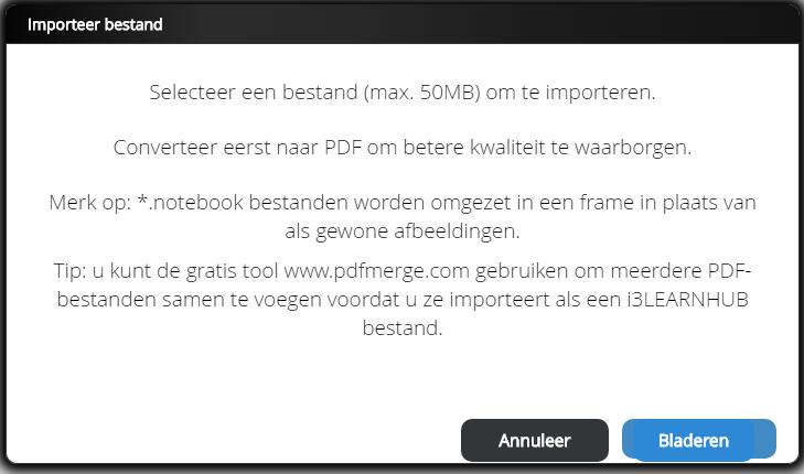 4 Klik op Bladeren en selecteer vervolgens een bestand. Bevestig dan met Open.