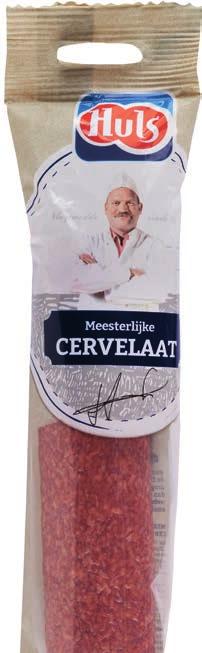 chorizo of cervelaat stuk 250 gram 1+1