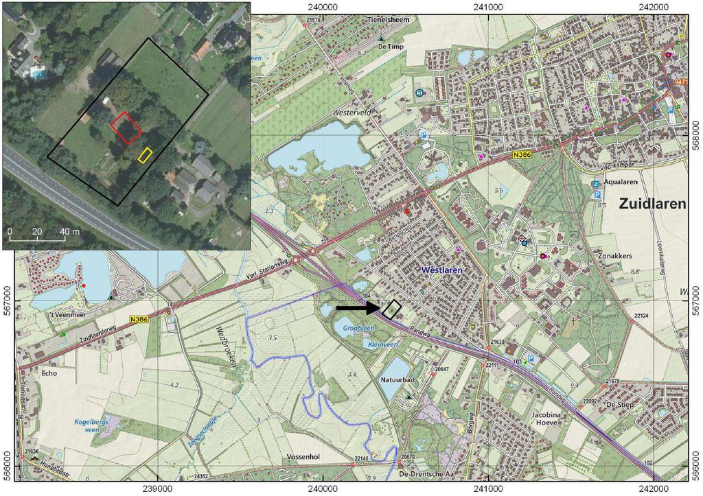 Aanleiding In opdracht van dhr. J. Leever is een archeologisch bureauonderzoek uitgevoerd voor de locatie Berkenweg 23 in Zuidlaren, in de gemeente Tynaarlo (zie figuur 1).
